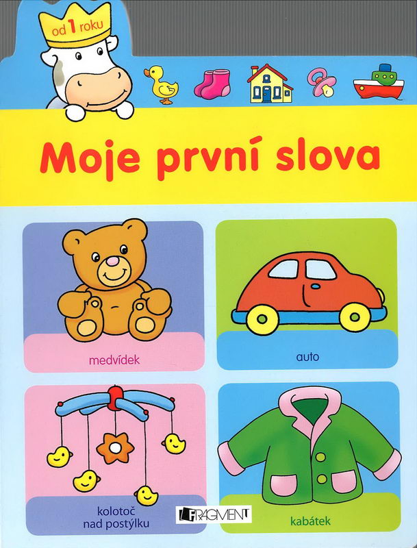 Moje první slova - žlutá - kniha