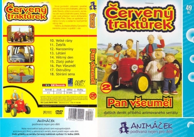 Červený traktůrek 2 - Pan všeuměl DVD