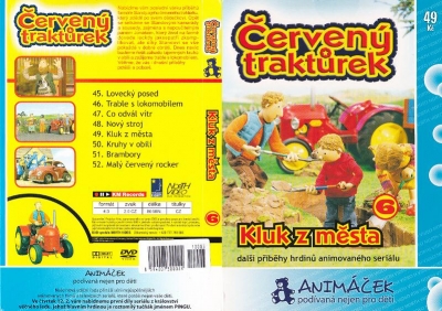 Červený traktůrek 6 - Kluk z města DVD