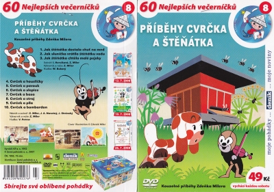 Příběhy cvrčka a štěňátka DVD
