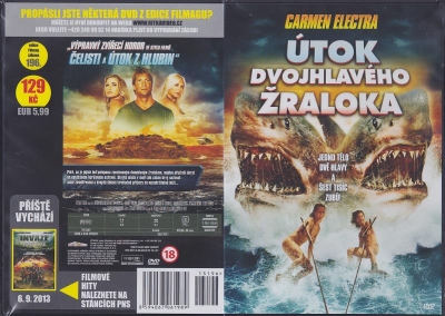 Útok dvojhlavého žraloka DVD