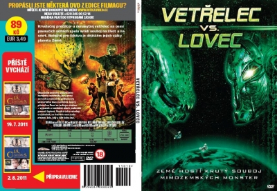 Vetřelec vs. lovec DVD