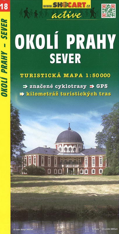 Turistická mapa okolí Prahy-sever 1:50 000