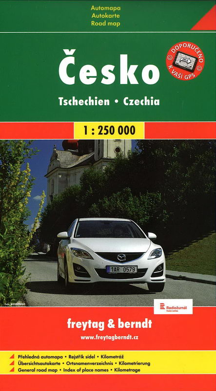 Automapa Česko 1:250 000 (2013)