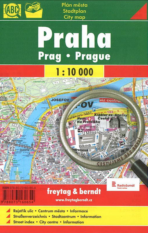 Plán města Praha 1:10 000