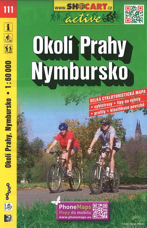 Cykloturistická mapa okolí Prahy Nymbursko 1:60 000