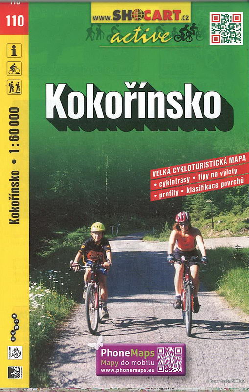 Cykloturistická mapa, Kokořínsko 1:60 000