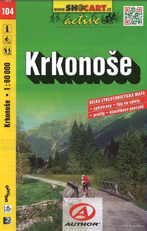 Cykloturistická mapa, Krkonoše 1:60 000