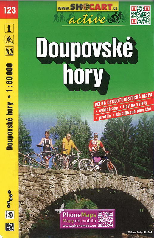 Cykloturistická mapa, Doupovské hory 1:60 000