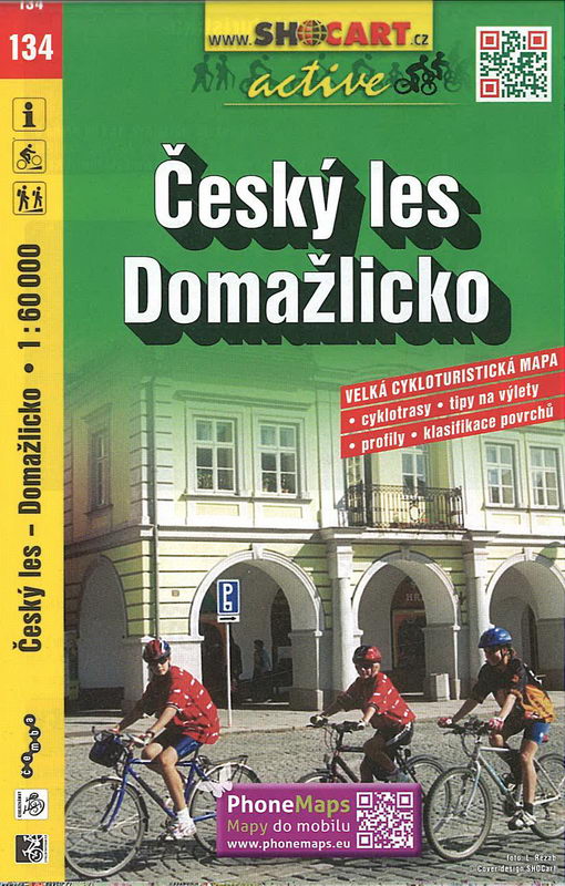 Cykloturistická mapa, Český les, Domažlicko 1:60 000