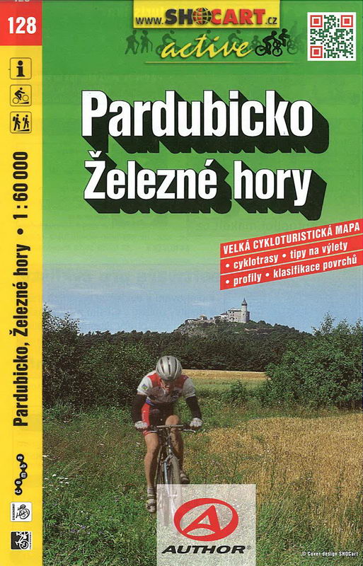 Cykloturistická mapa, Pardubicko, Železné hory 1:60 000