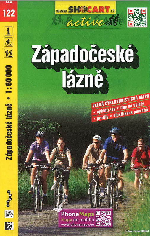 Cykloturistická mapa, Západočeské lázně 1:60 000
