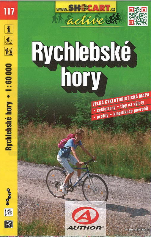Cykloturistická mapa, Rychlebské hory 1:60 000