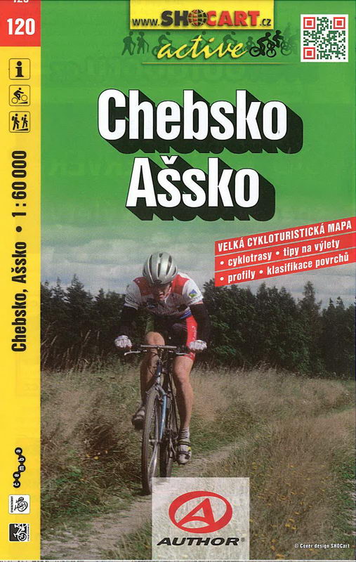 Cykloturistická mapa, Chebsko, Ašsko 1:60 000