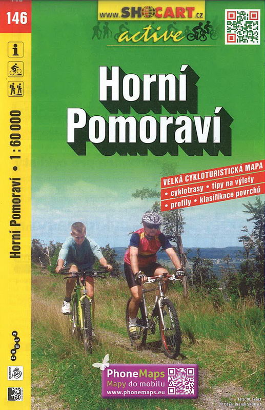Cykloturistická mapa, Horní Pomoraví 1:60 000