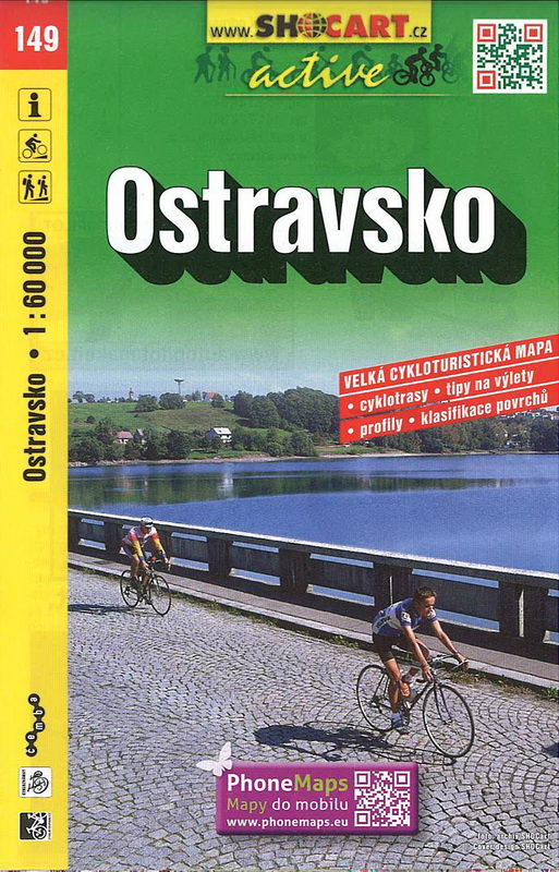 Cykloturistická mapa, Ostravsko 1:60 000