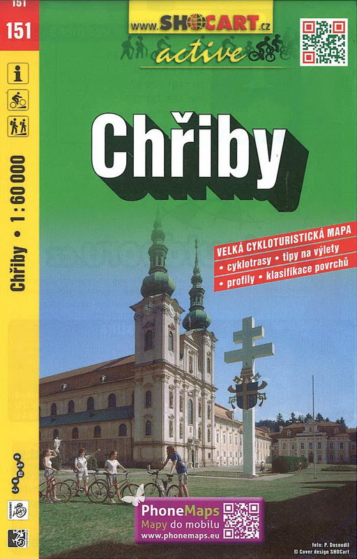 Cykloturistická mapa, Chřiby 1:60 000
