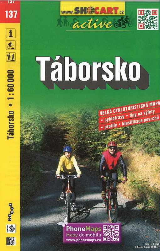 Cykloturistická mapa, Táborsko 1:60 000
