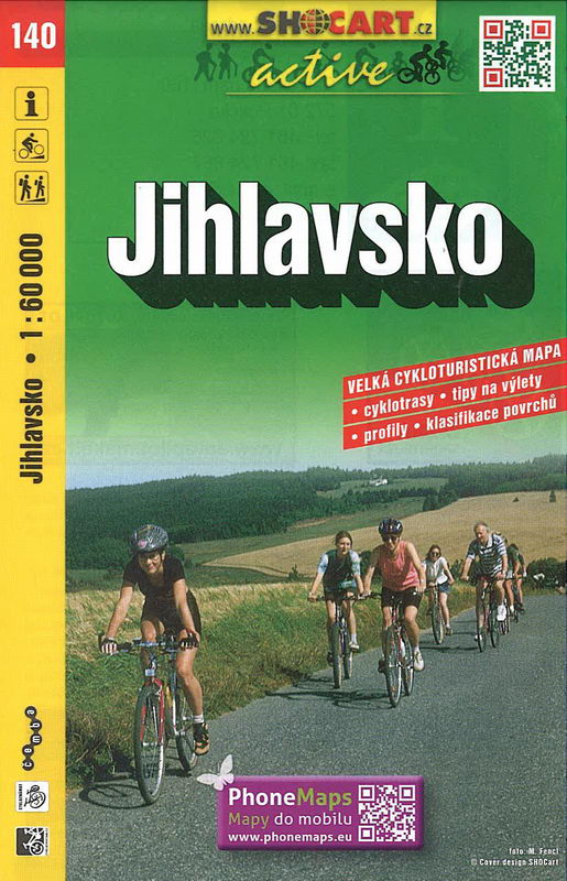 Cykloturistická mapa, Jihlavsko 1:60 000