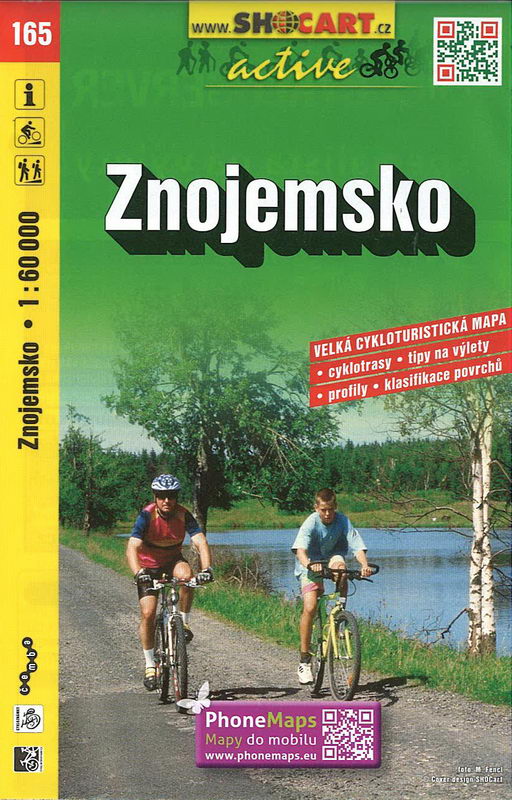 Cykloturistická mapa, Znojemsko 1:60 000