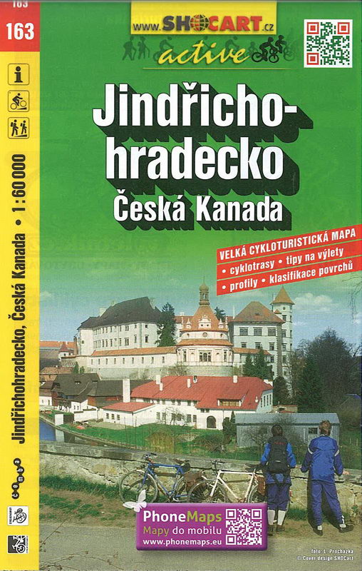 Cykloturistická mapa, Jindřichohradecko. Česká Kanada 1:60 000