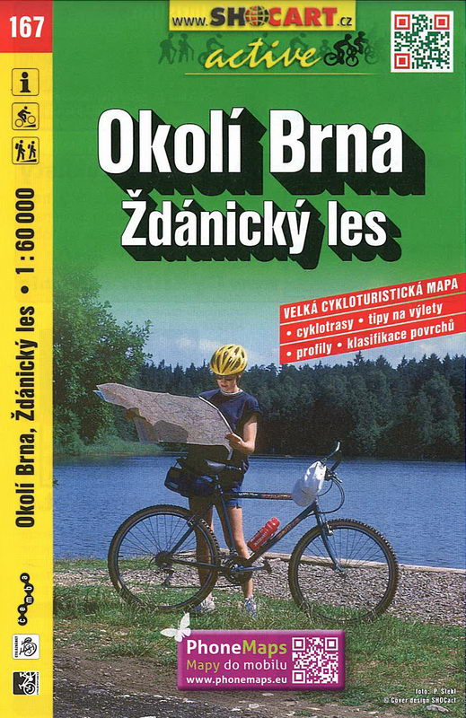 Cykloturistická mapa, Okolí Brna, Ždánický les 1:60 000