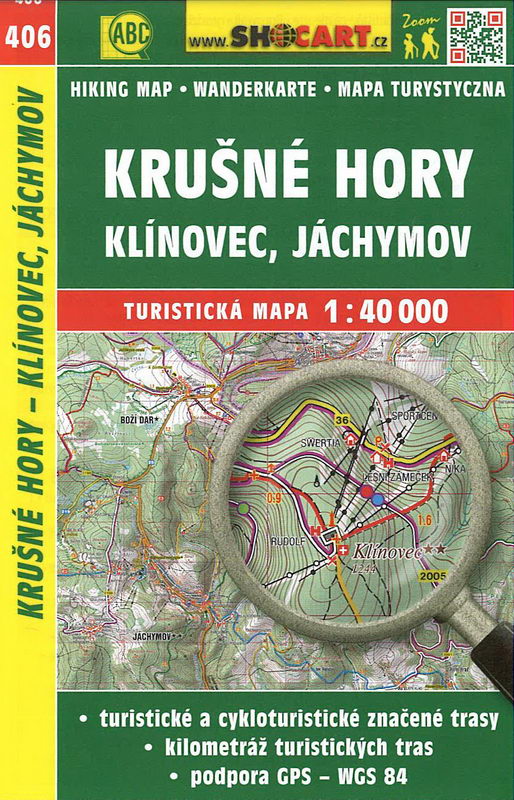 Turistická mapa, Krušné hory, Klínovec 1:40 000