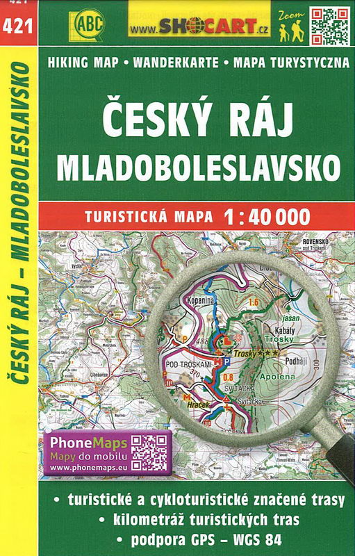 Turistická mapa, Český ráj 1:40 000