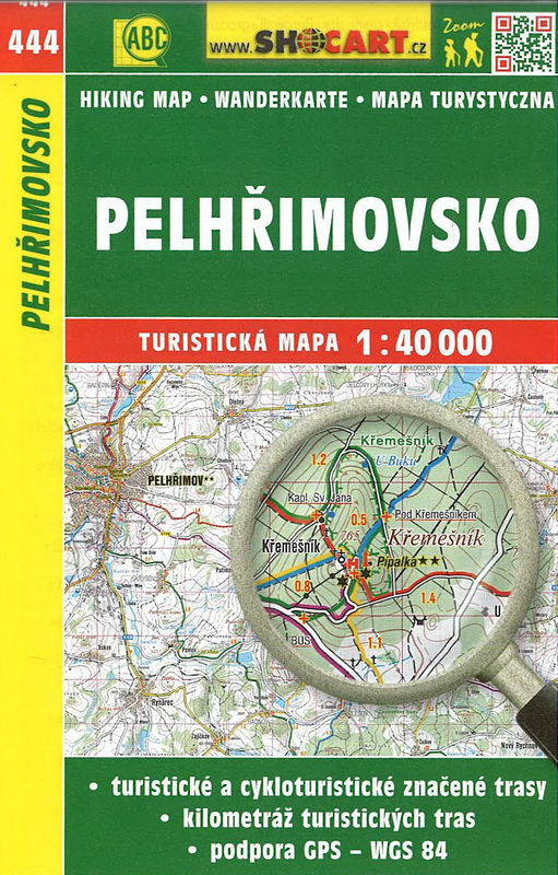 Turistická mapa, Pelhřimovsko 1:40 000