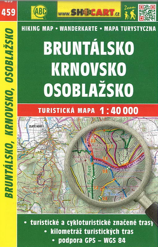 Turistická mapa, Bruntálsko, Krnovsko, Osoblažsko 1:40 000