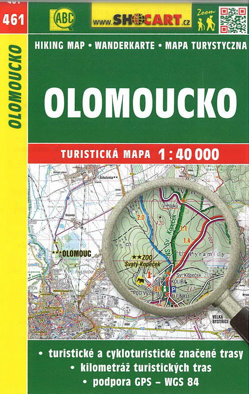 Turistická mapa, Olomoucko 1:40 000