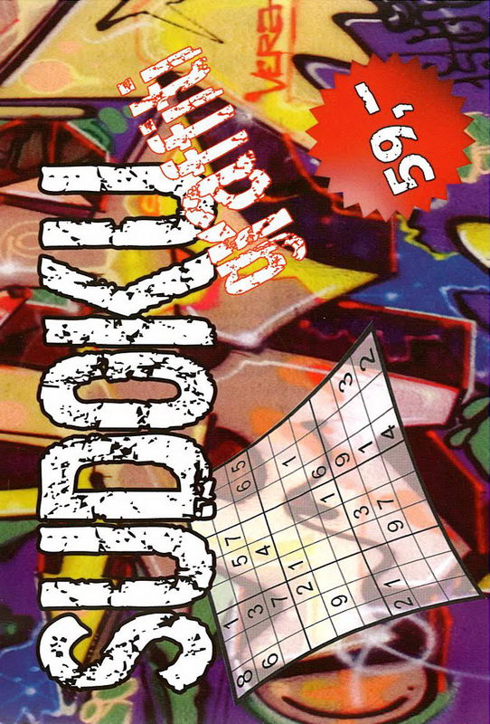 Sudoku grafiti - silver