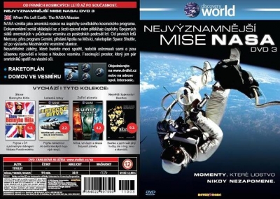Nejvýznamnější mise NASA - DVD 3 DVD