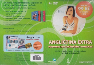 Angličtina extra - videokurz pro začátečníky i pokročilé 4 DVD