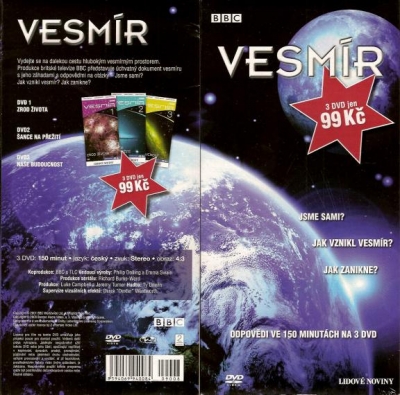 Vesmír - 3 DVD