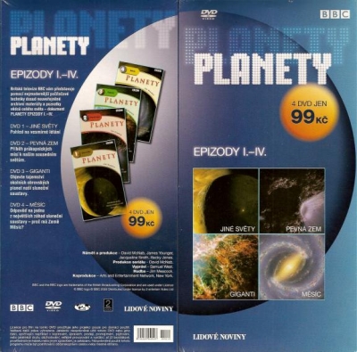 Planety 4 DVD, epizody I.-IV.