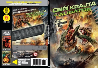 Obří krajta vs. aligátor DVD