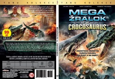 Megažralok versus crocosaurus DVD