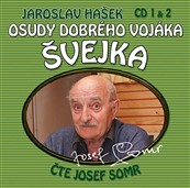 Osudy dobrého vojáka Švejka CD 1 & 2, Jaroslav Hašek, 2 CD