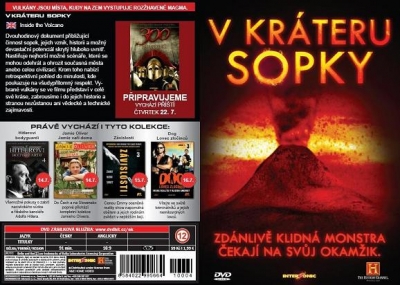 V kráteru sopky DVD