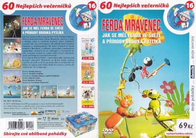 Ferda Mravenec Jak se měl Ferda ve světě a příhody brouka Pytlíka DVD