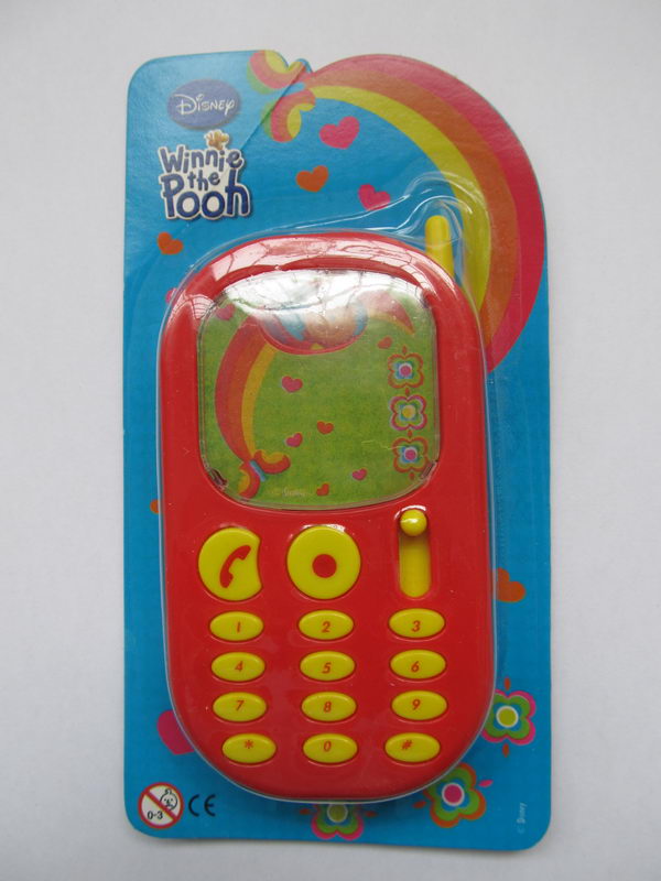 Dětský telefon Medvídek Pú