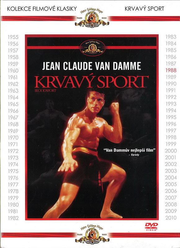 Krvavý sport DVD