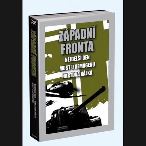 Západní fronta Nejdelší den Hartova válka Most u Remagenu 3x DVD