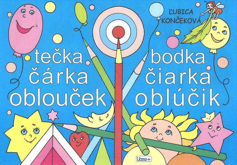 Tečka, čárka, oblouček - omalovánky