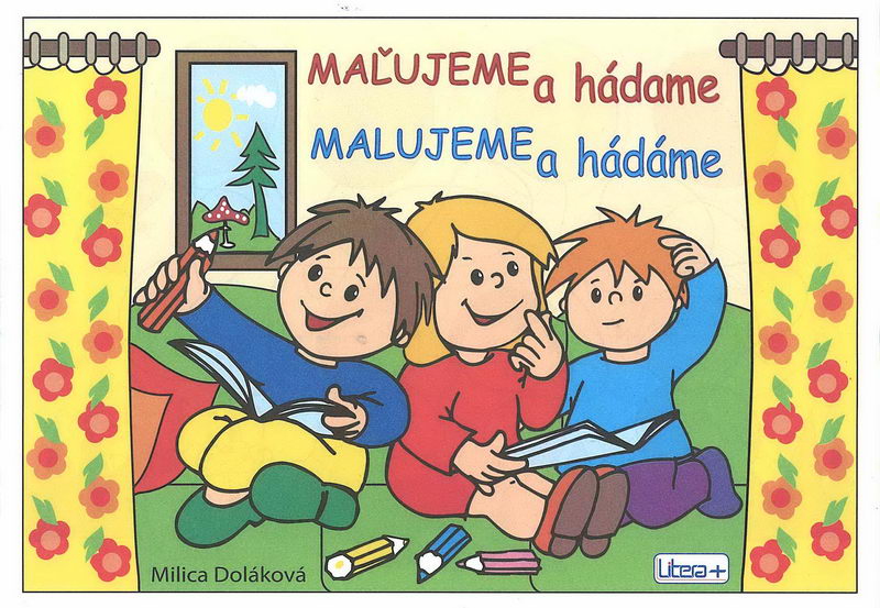 Malujeme a hádáme - omalovánky