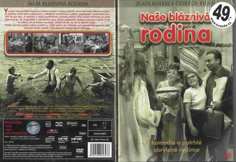 Naše bláznivá rodina DVD