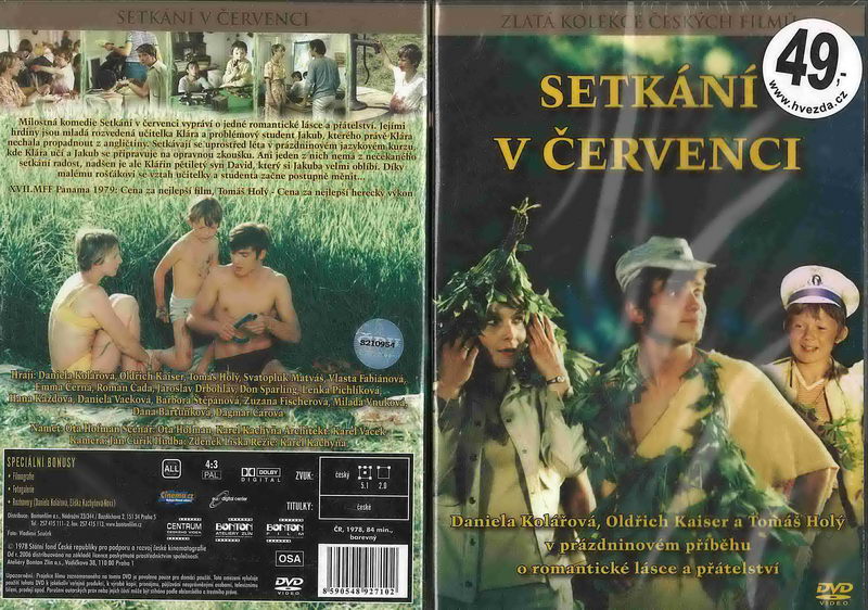 Setkání v červenci DVD