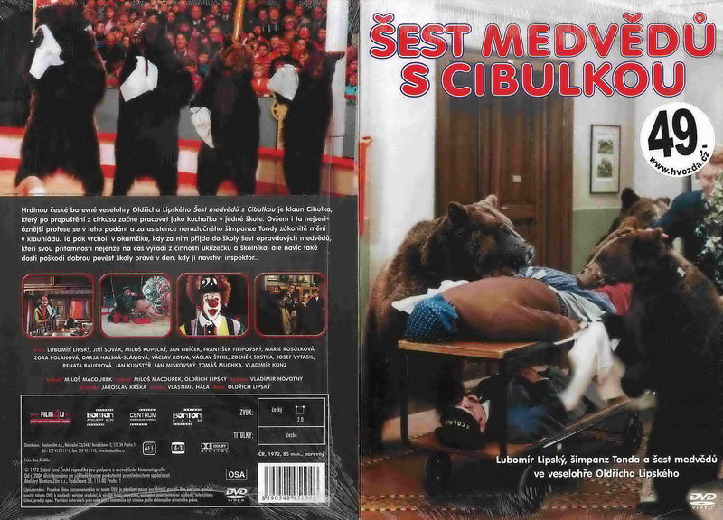 Šest medvědů s Cibulkou DVD