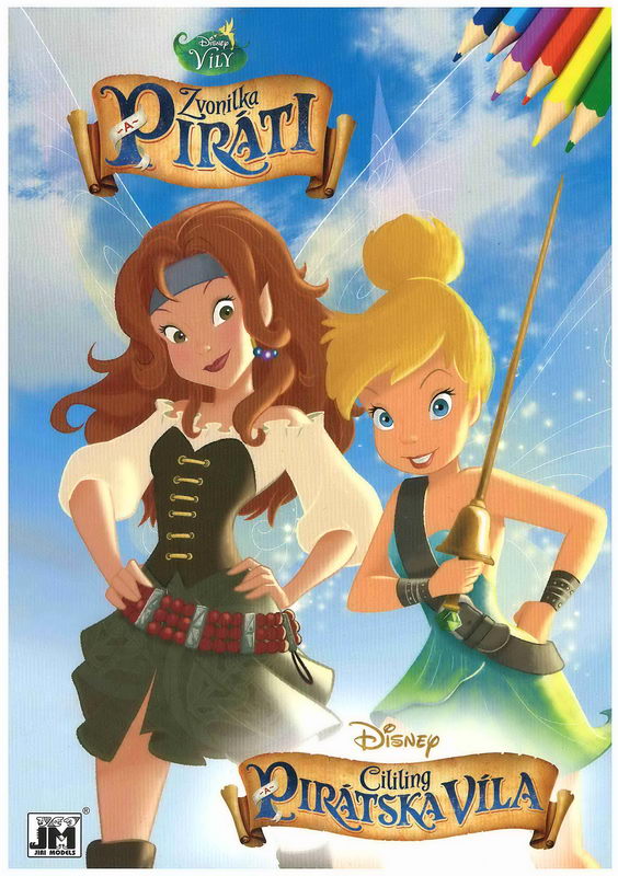 Omalovánky - Zvonilka a piráti